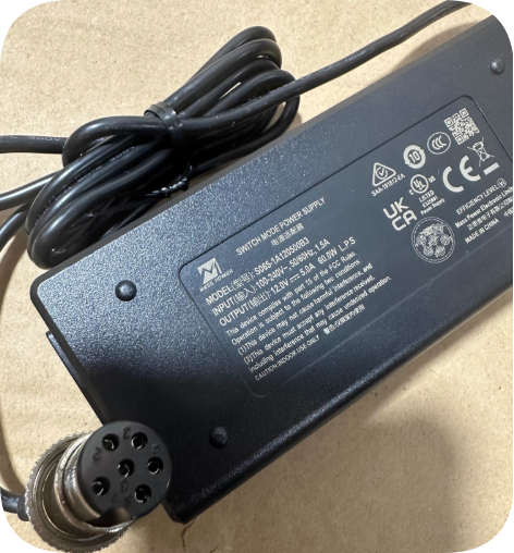 *Brand NEW* MASS POWER Maisipu S065-1A120500B3 power adapter Haikang 12V5A 6 hole 6 pin six core charger cable